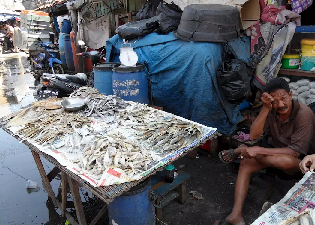 Jakarta fish market