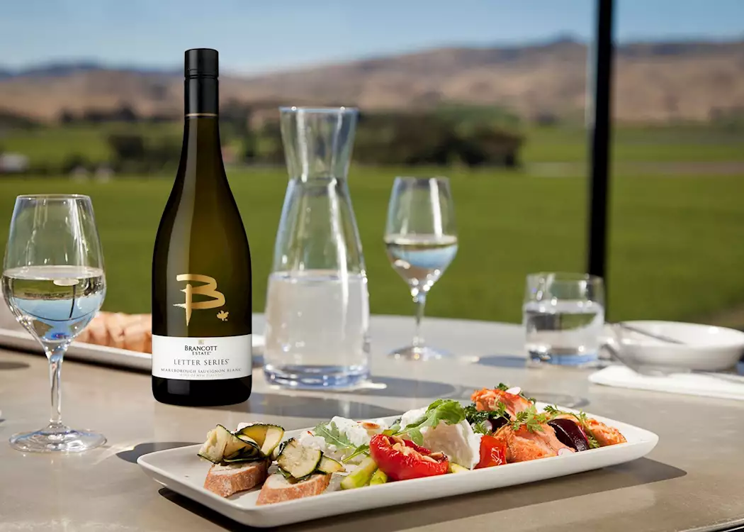 Lunch at Brancott Estate, Blenheim and the Winelands, New Zealand