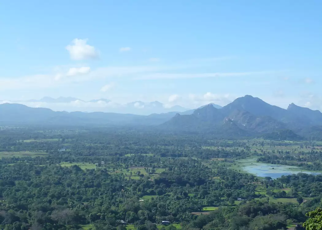 The view from Sigiriya