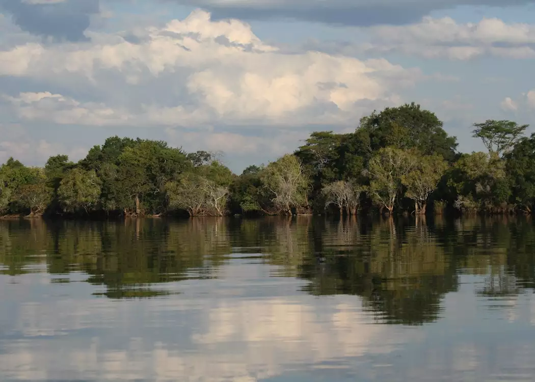 Reflections in the Kafue River