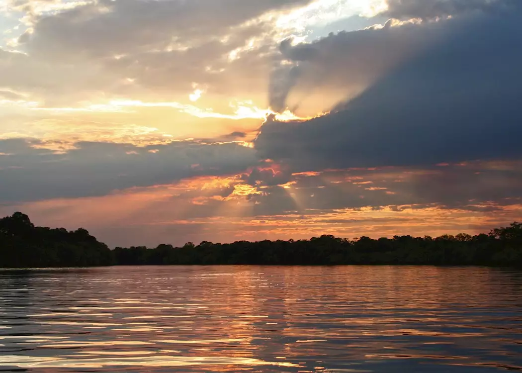 Sunset over the Kafue River