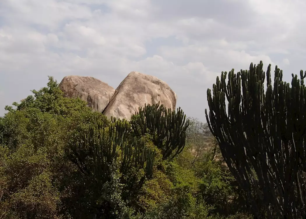 Kopje rock formation, Serengeti National Park, Tanzania