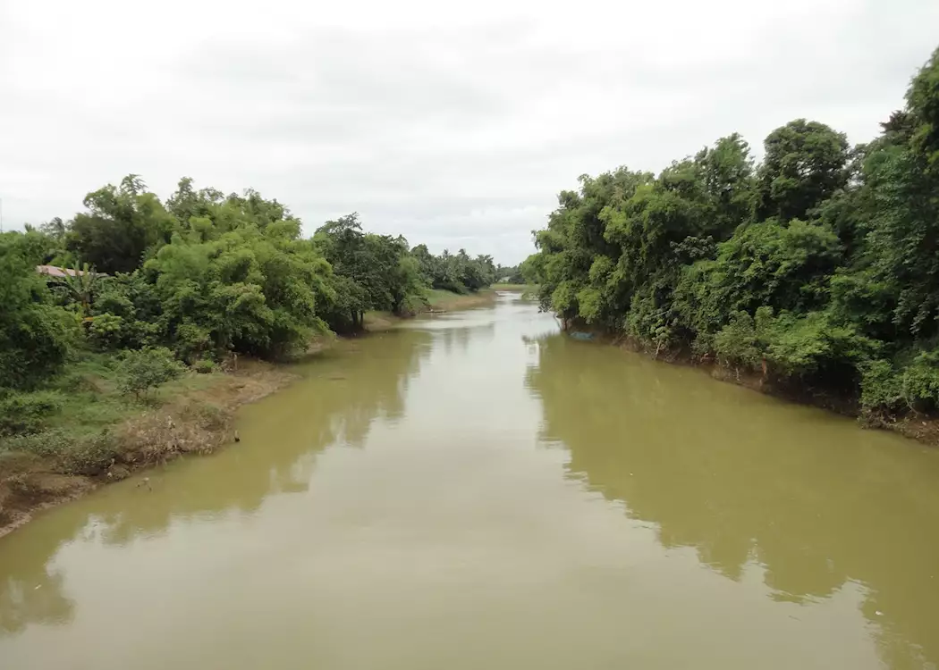 Battambang River scene