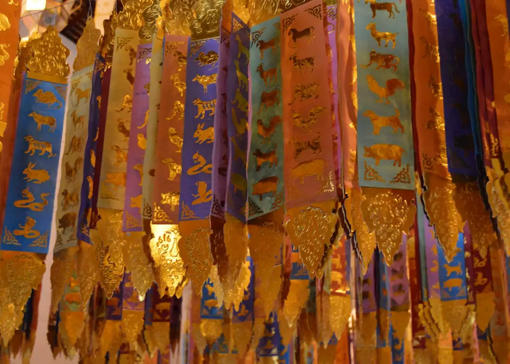 Temple Decorations, Chiang Mai, Thailand
