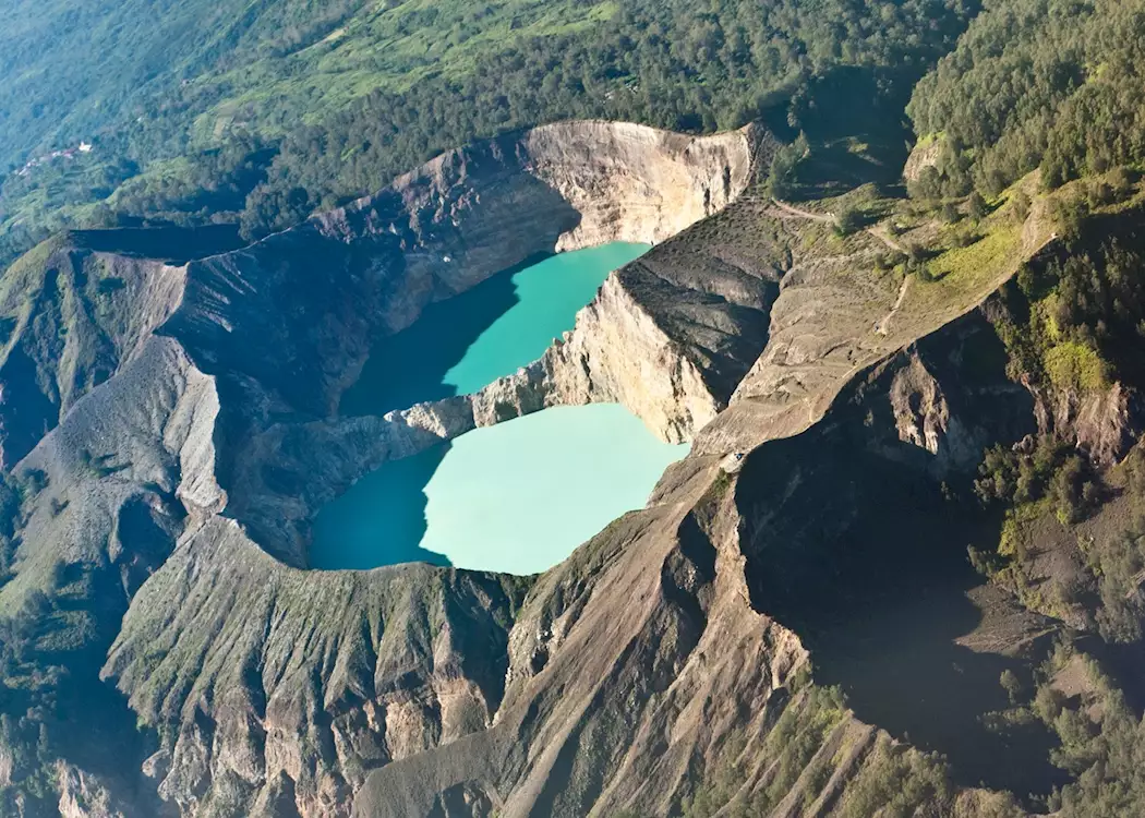 Crater lakes of Kelimutu, Flores, Indonesia