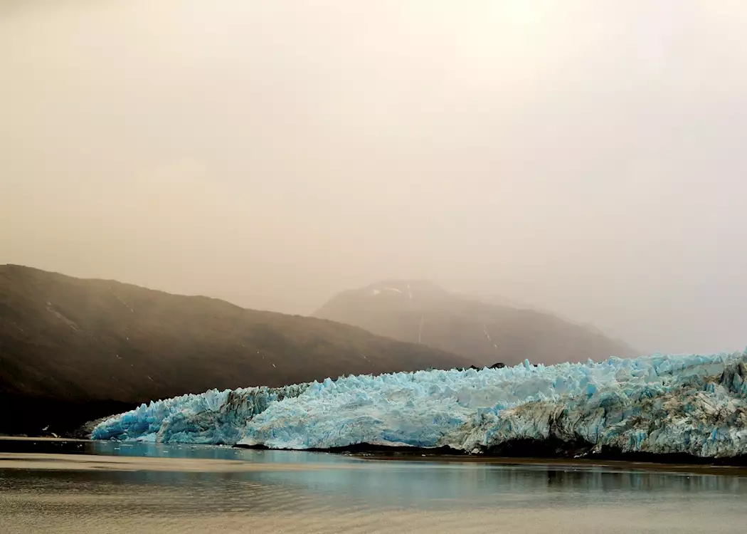 The Patagonian ice fields
