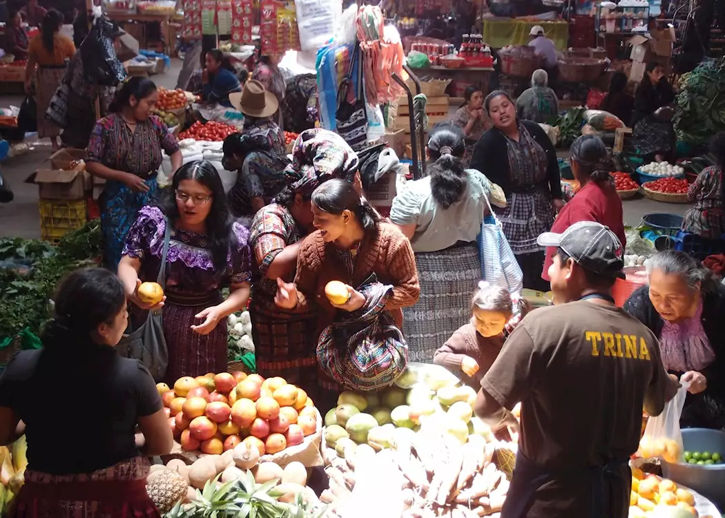 Solola market, Lake Atitlan