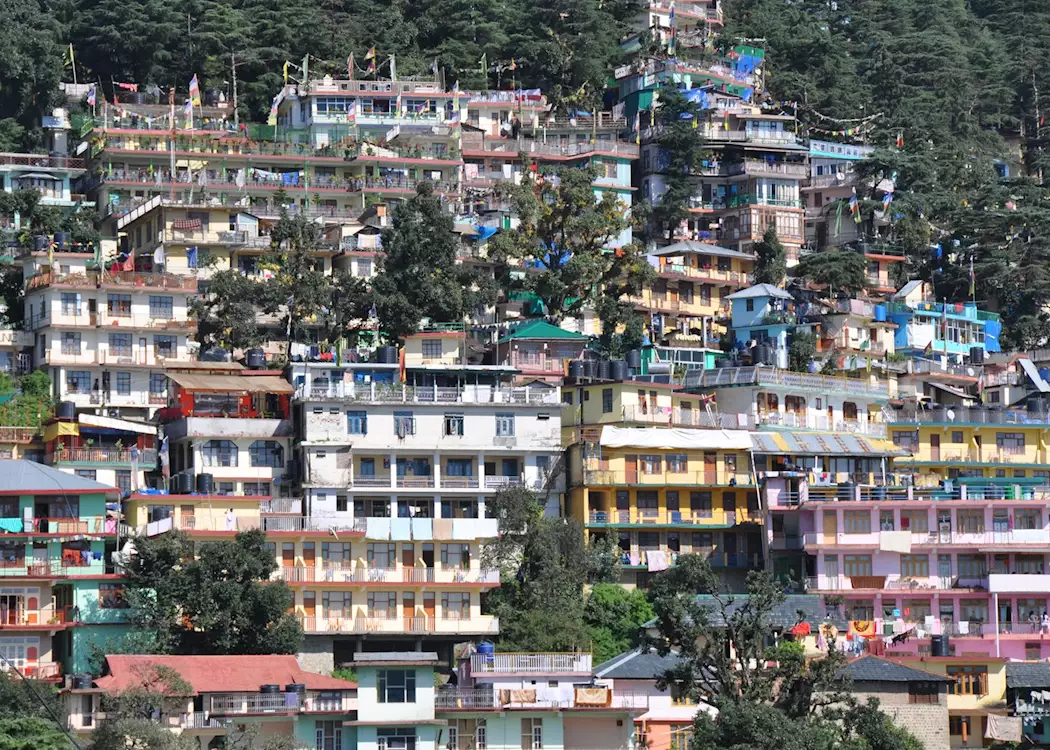 Houses in McLeod Ganj, near Dharamshala
