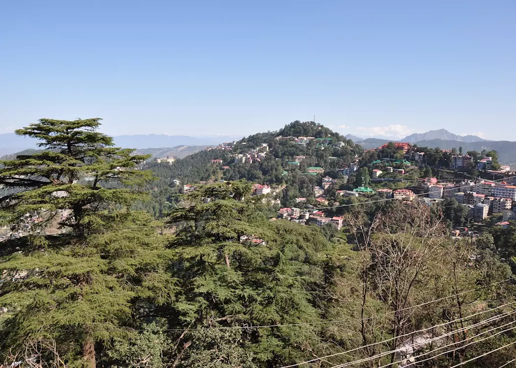 View from the Toy Train to Shimla