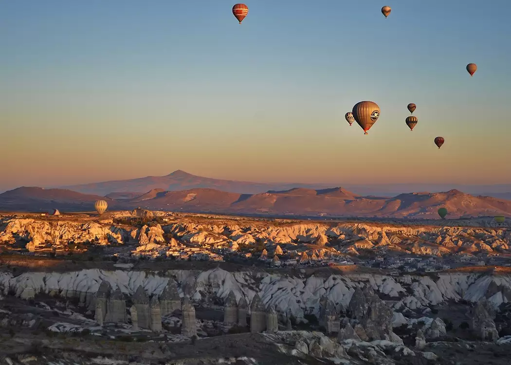 Hot air balloons, Cappadocia