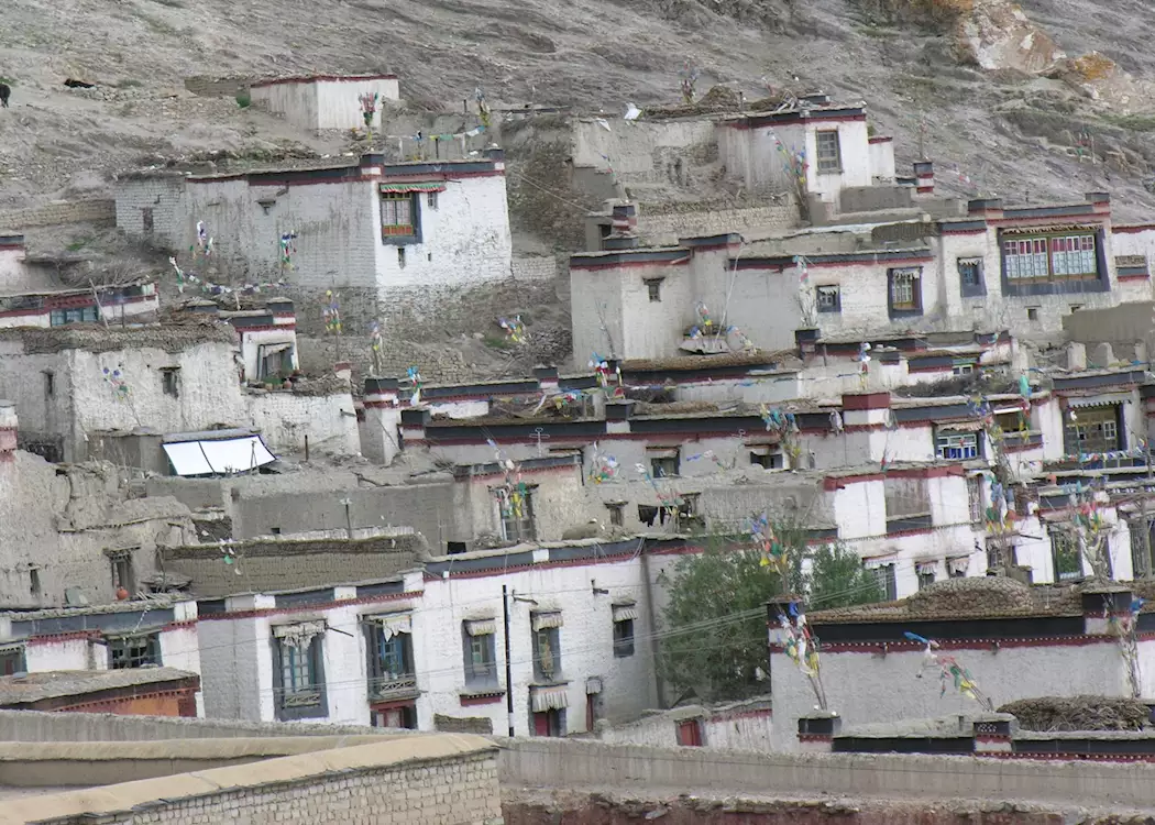 Tibetan houses, Gyantse