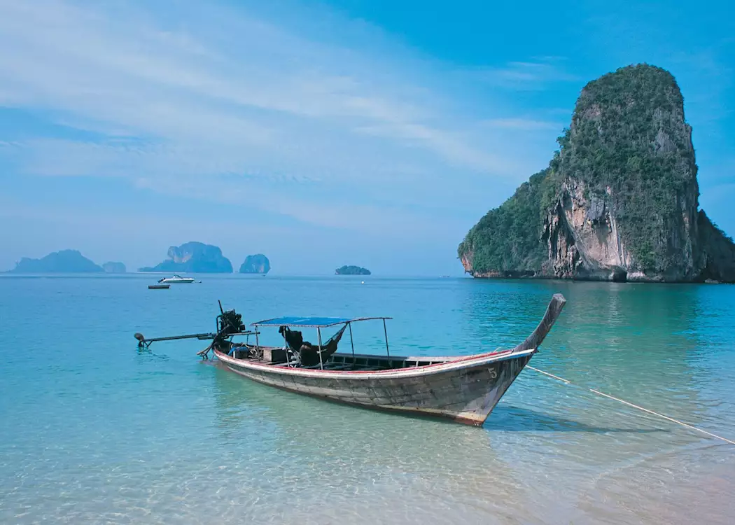 Limestone islands around Krabi, Thailand