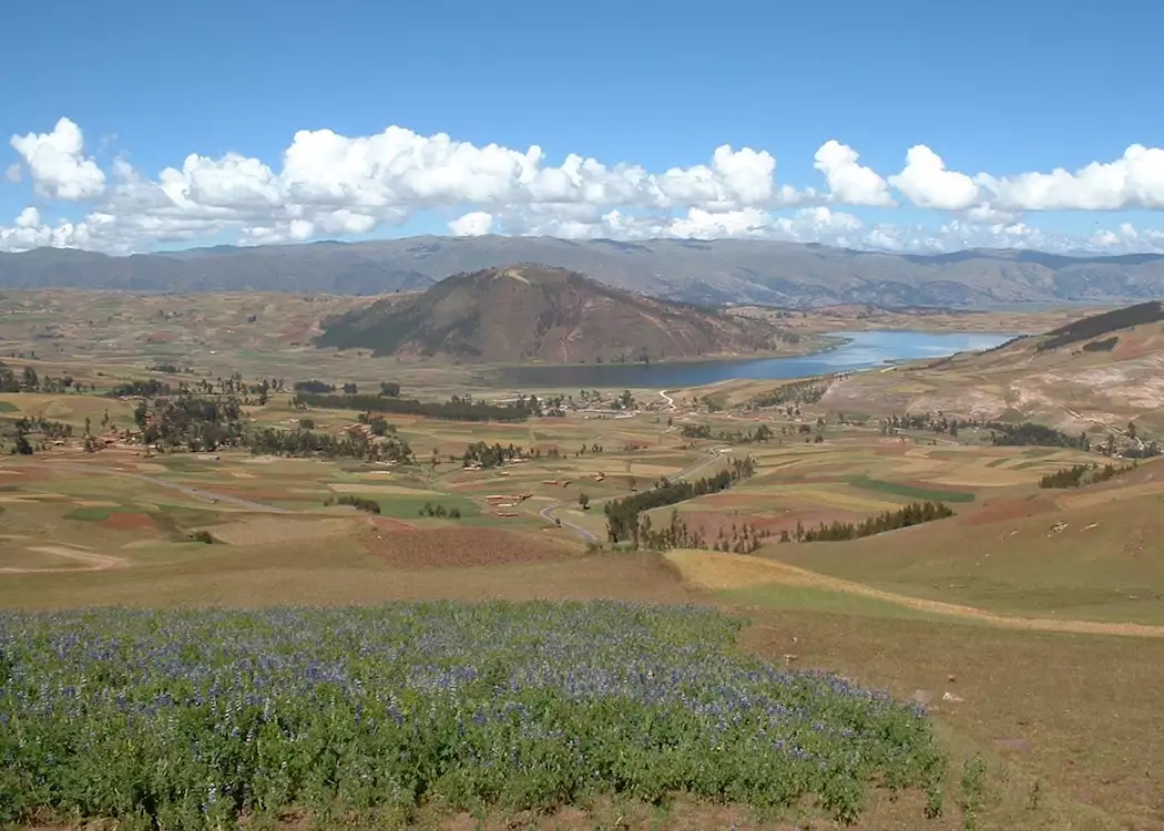 Scenery near the Sacred Valley of Incas, Peru