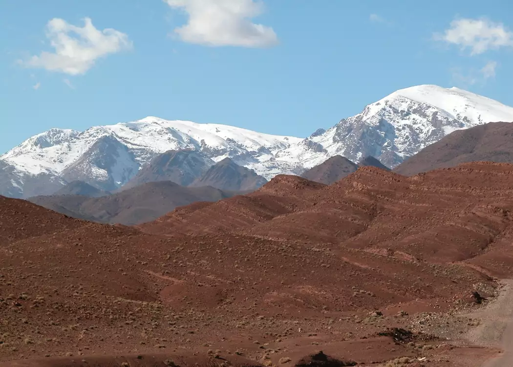 The High Atlas Mountains, Morocco