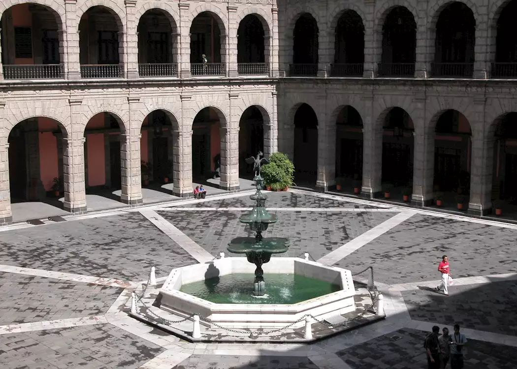 Central Courtyard, Presidential Palace, Mexico City