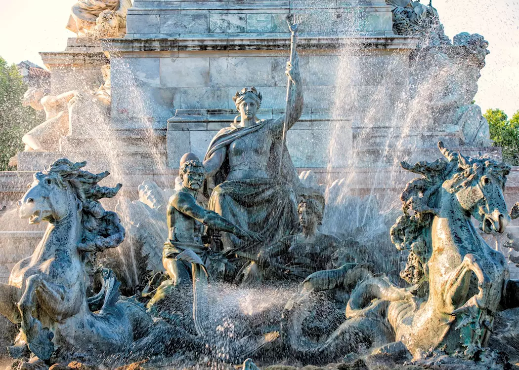 Monument aux Girondins fountain, Bordeaux