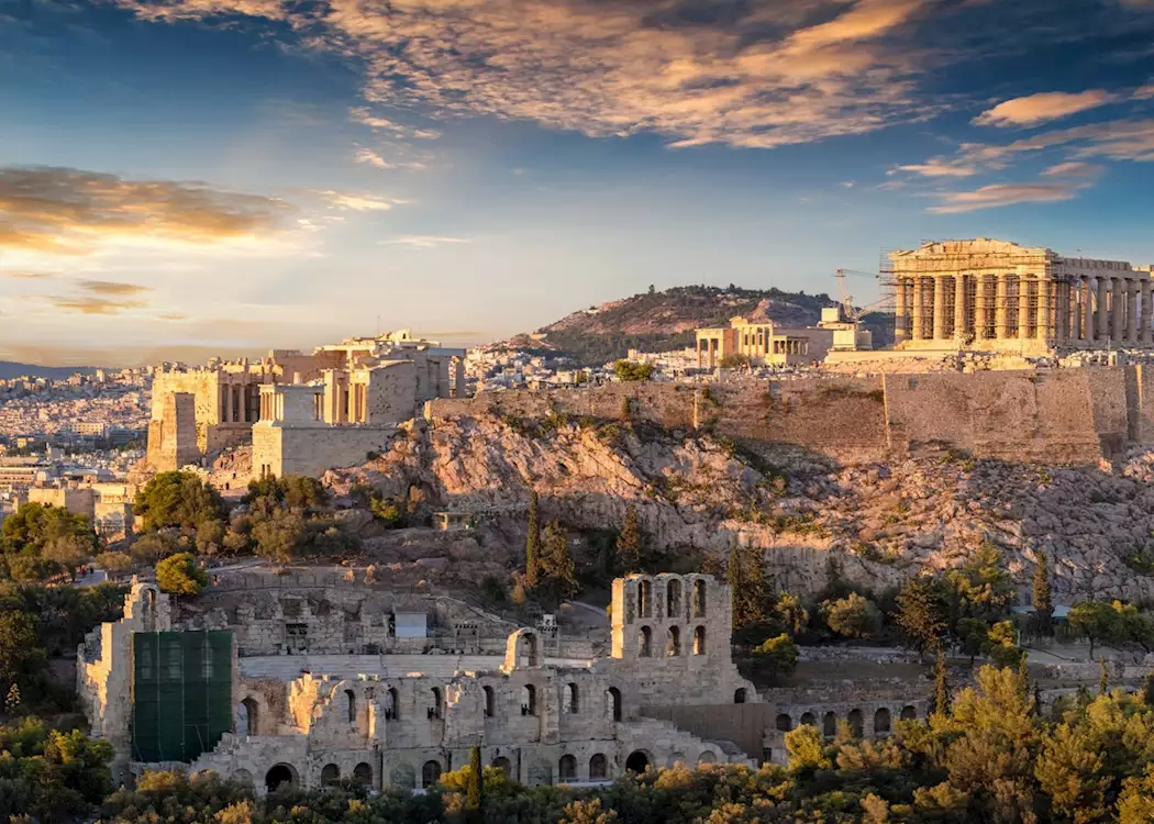 Views over Athens, Greece