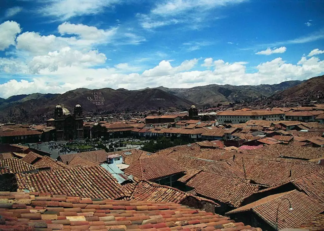Cuzco rooftops, Peru