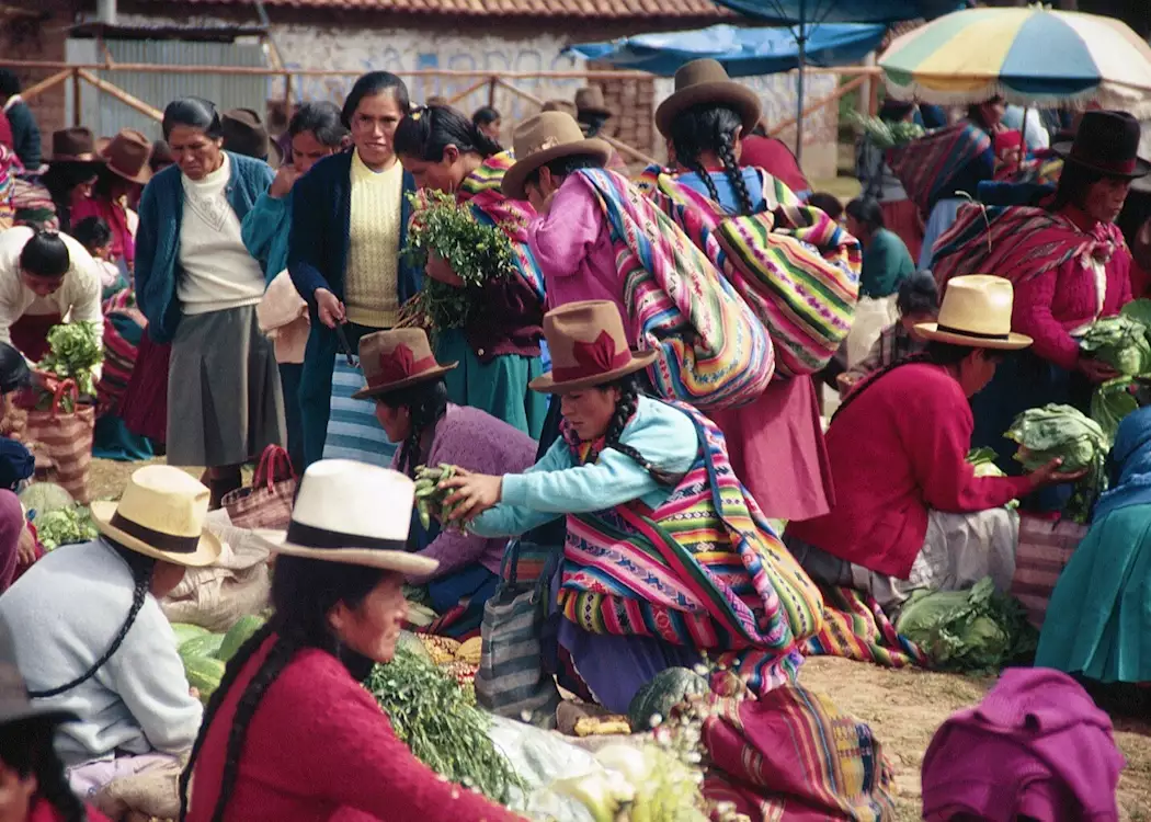 Chinchero market, Sacred Valley of the Incas