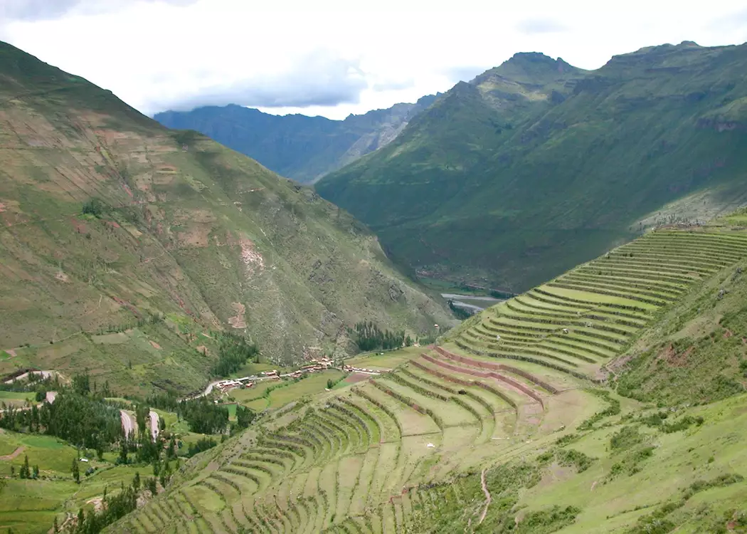 Pisac terraces, Sacred Valley of the Incas