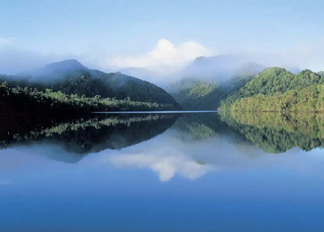 Misty Lake, Franklin-Gordon National Park, Tasmania