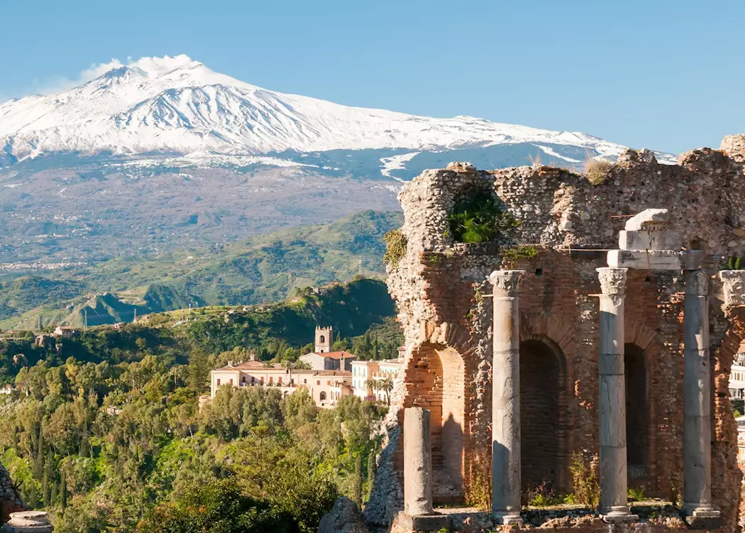 Ancient ruins, Taormina