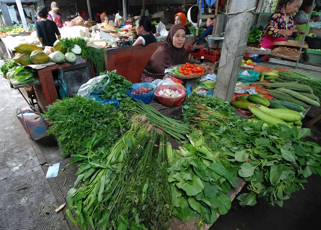 Market in Malang, Indonesia