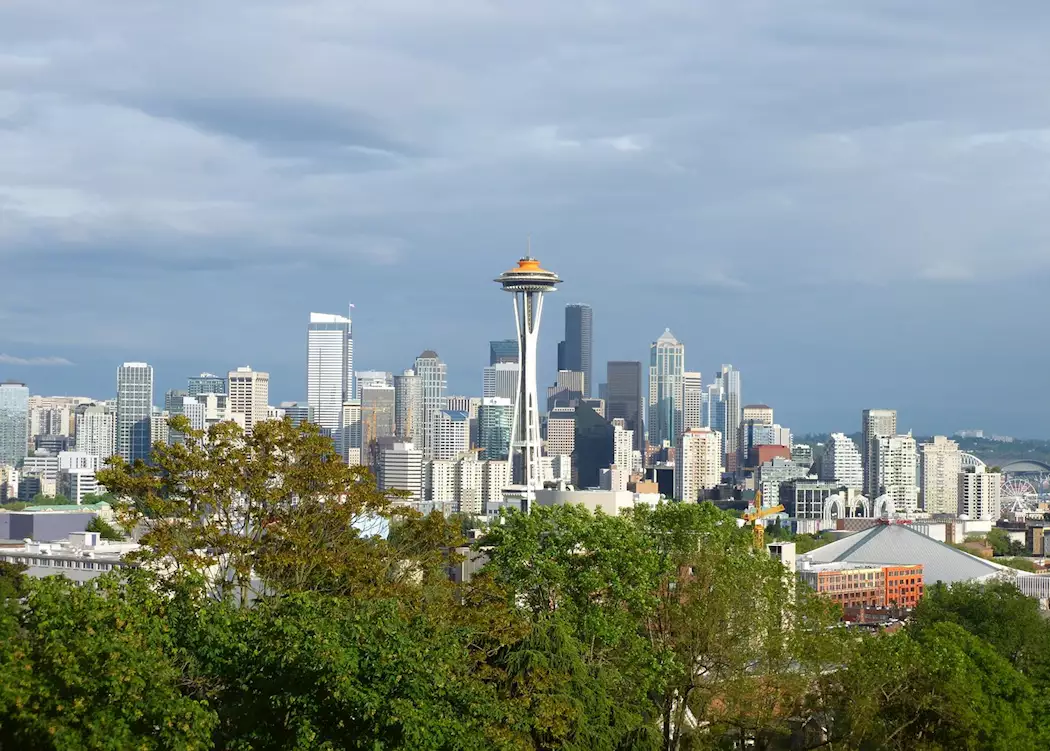 A view of downtown Seattle from Kerry's Park