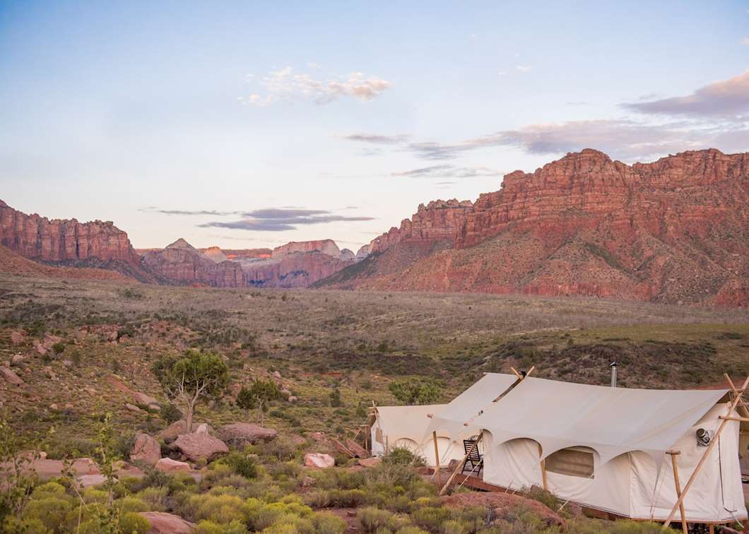 Under Canvas Zion Hotels in Zion National Park Audley Travel UK