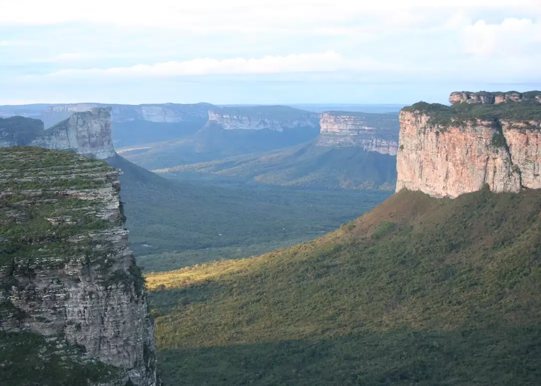 Locations of the Chapada Diamantina National Park and the town of