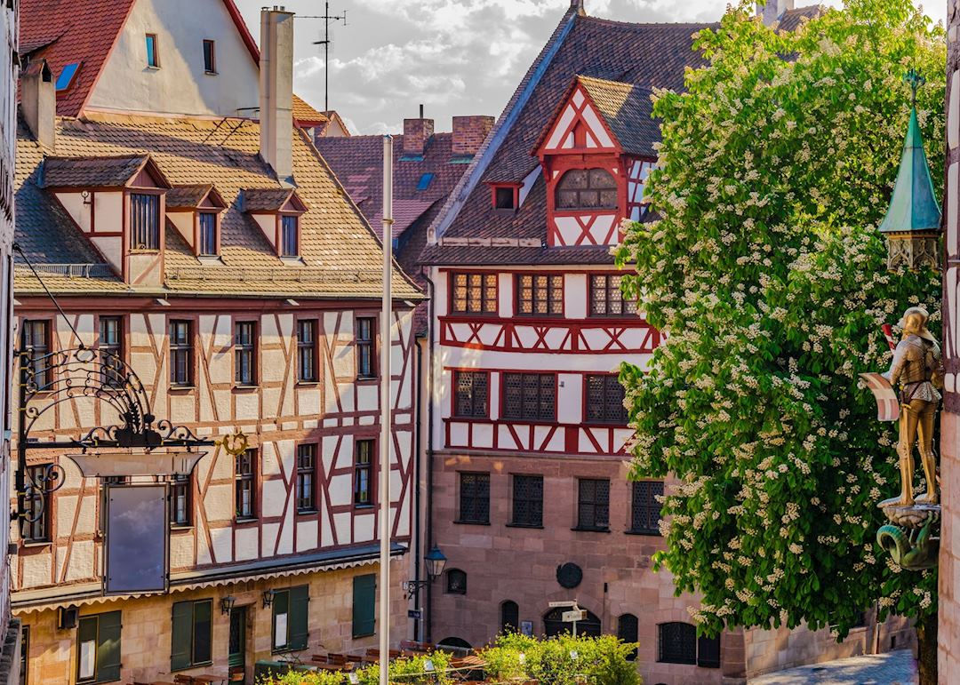 Nuremberg's historic old town