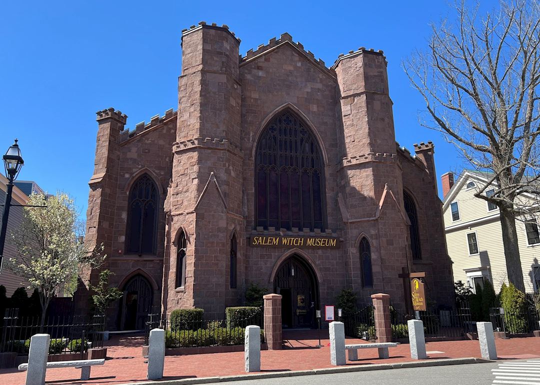 Exterior of the Salem Witch Museum