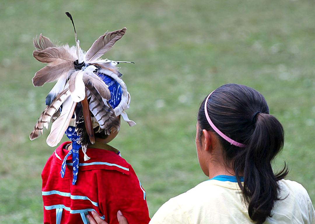 First Nations dancer, Ontario