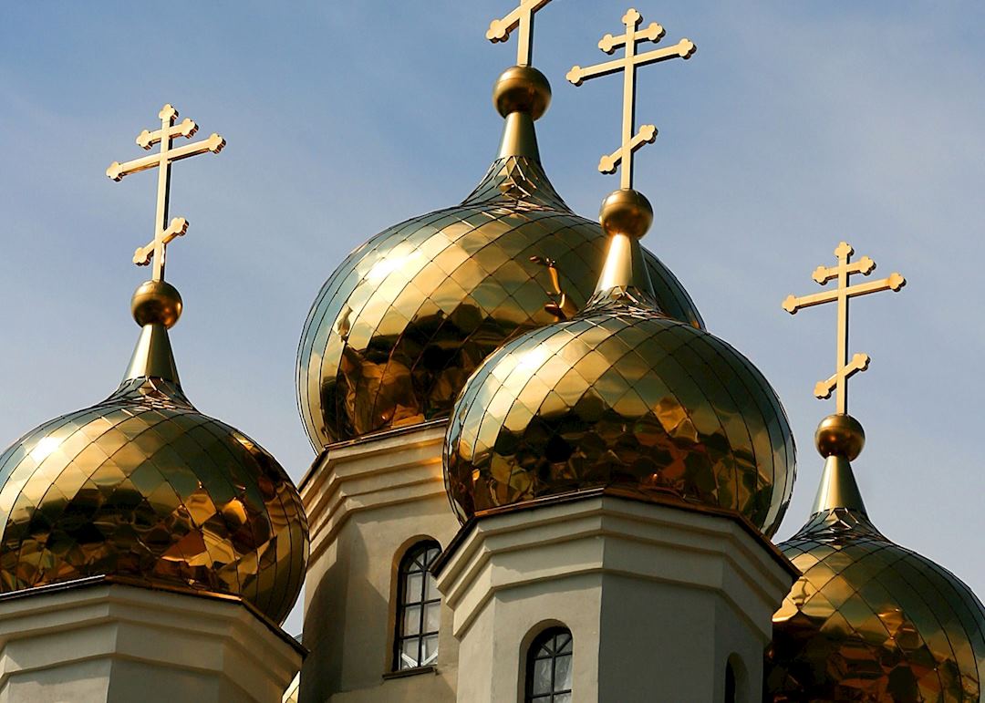 Onion domes, Ekaterinburg