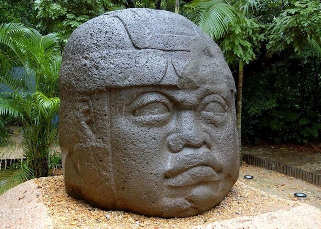 Olmec Head at La Venta Park, Villahermosa