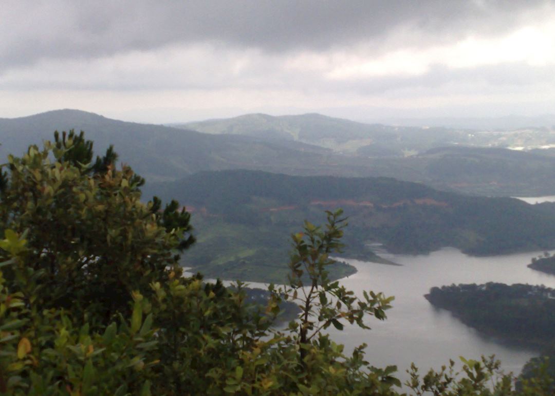 View from Pinhatt. Dalat