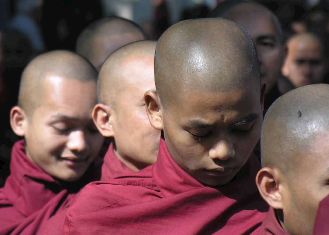 Monks at Amarapura