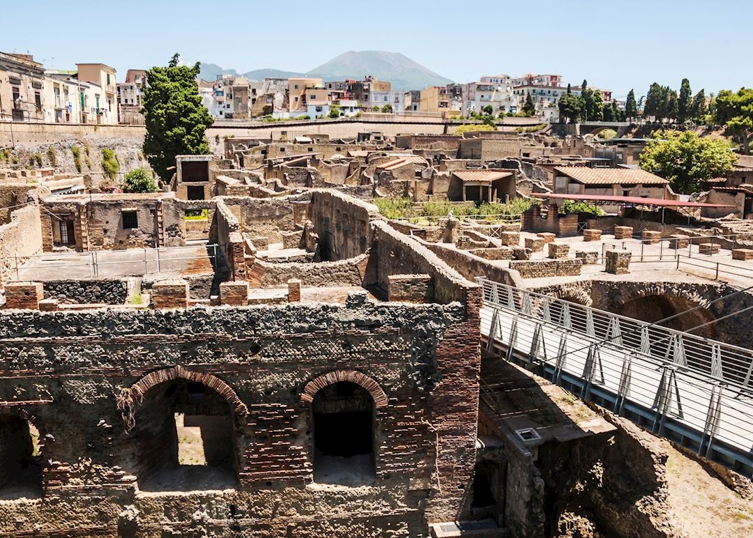 View over Herculaneum