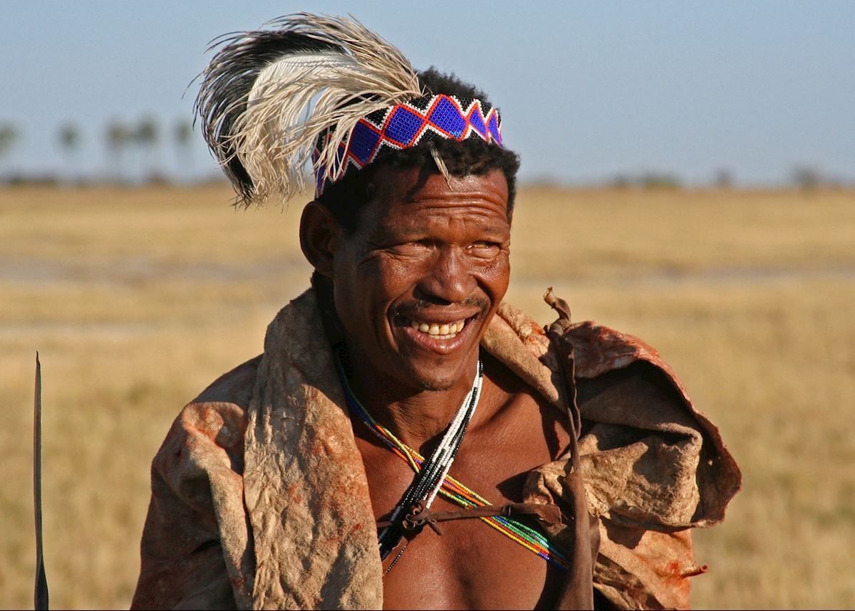 San bushman, Makgadikgadi Pans San bushman, Makgadikgadi Pans