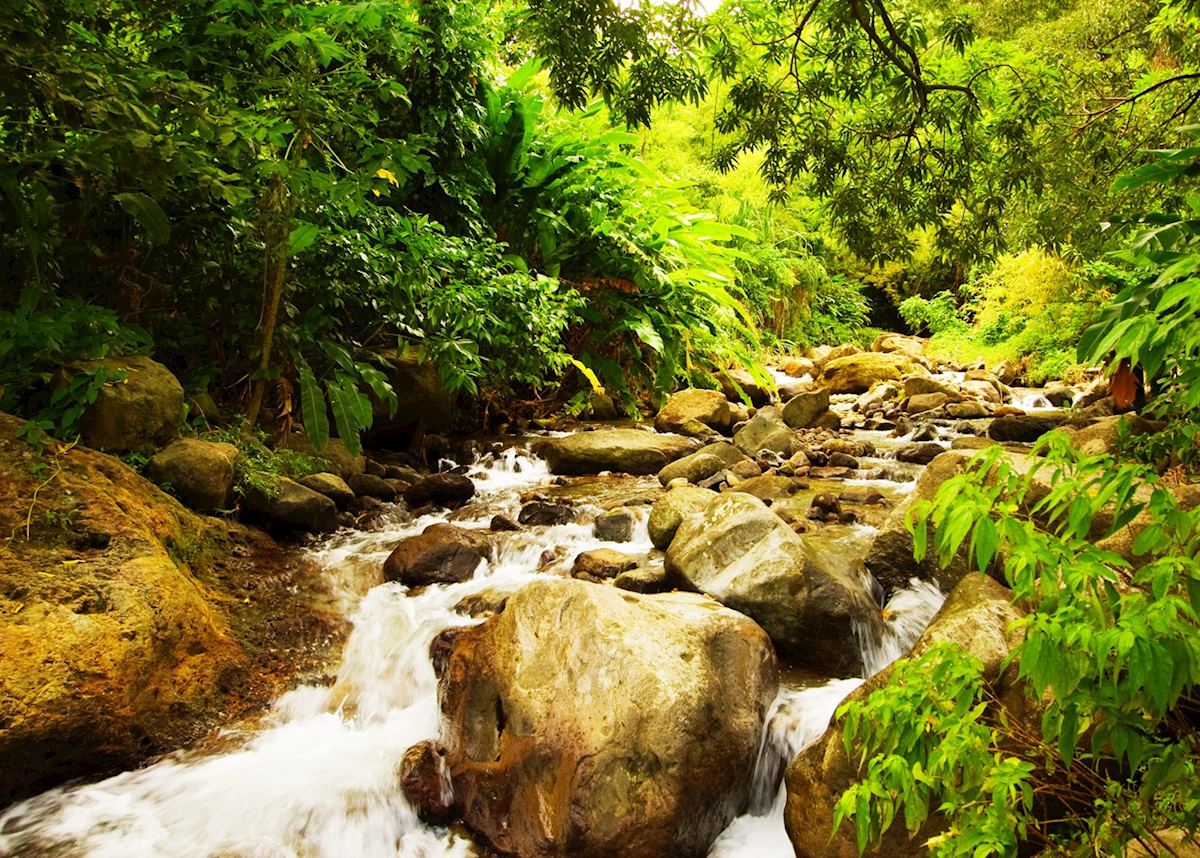 Waterfall , Grenada