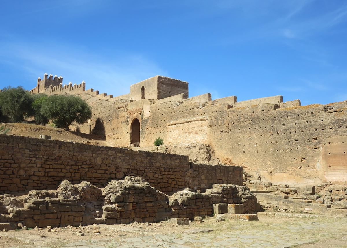 Ruins of Chellah in Rabat