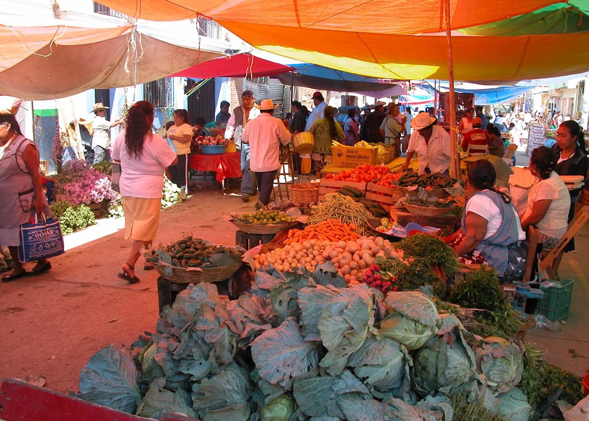 Ocotlan Vegetable Market, Oaxaca