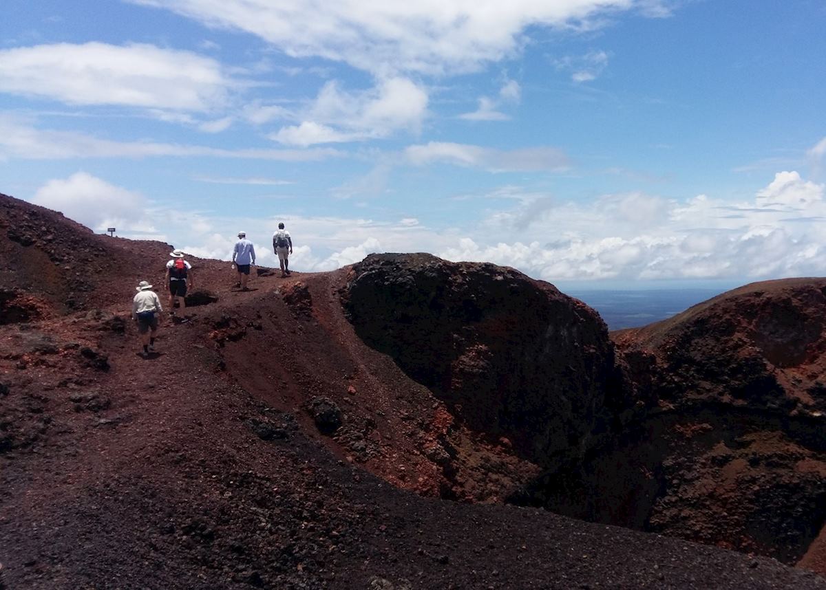 View whilst walking up Volcan Chico