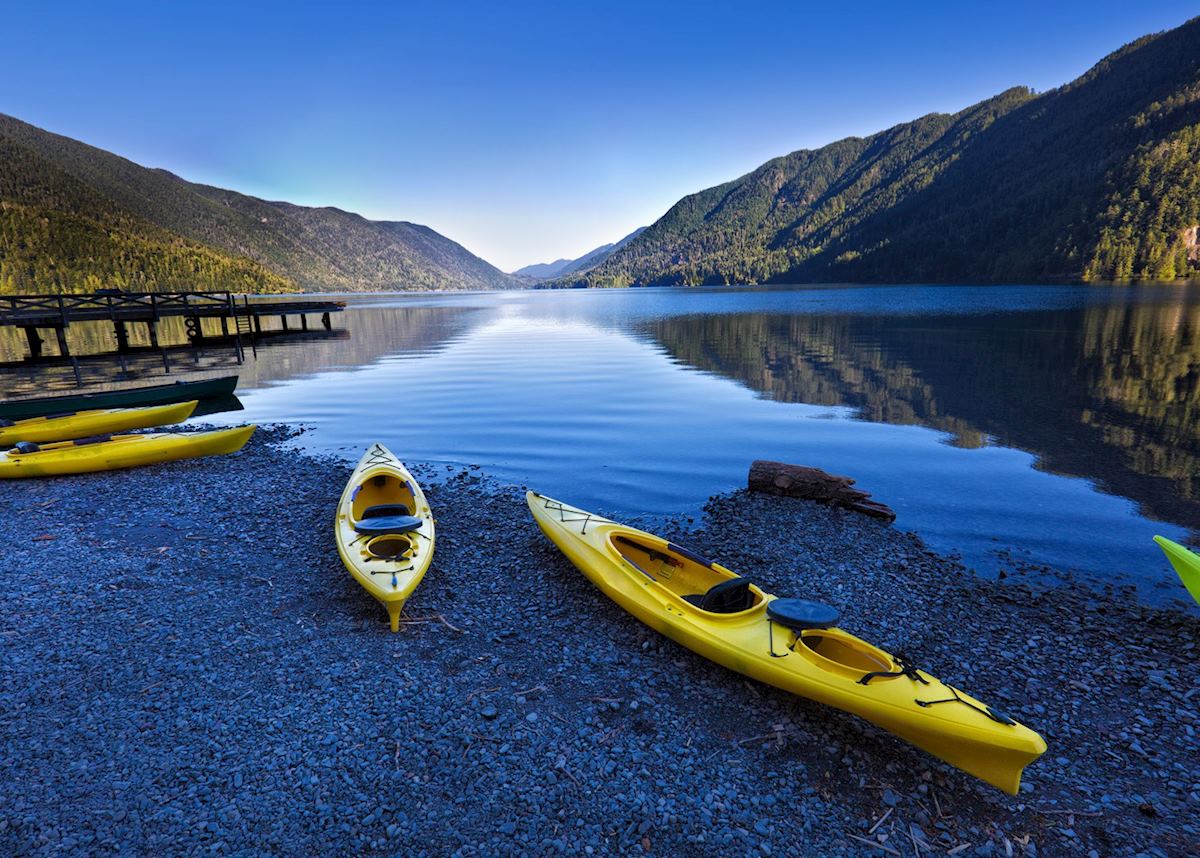 Kayaking at Olympic National Park