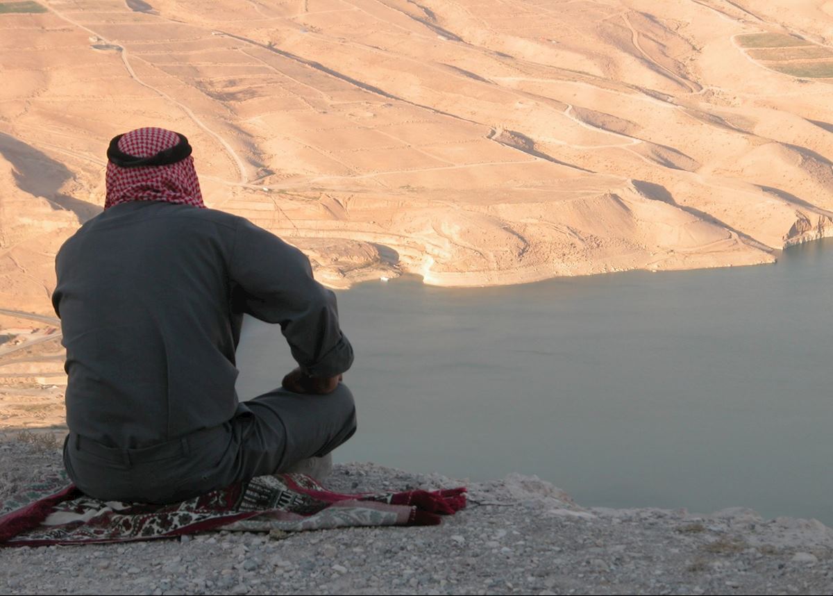 Looking over Wadi Mujib, Jordan