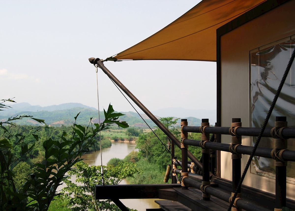 Luxury Tent, Four Seasons Tented Camp, Golden Triangle