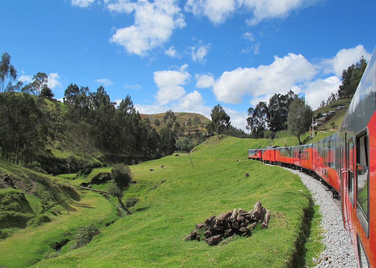 Ecuador's highlands on the Tren Crucero