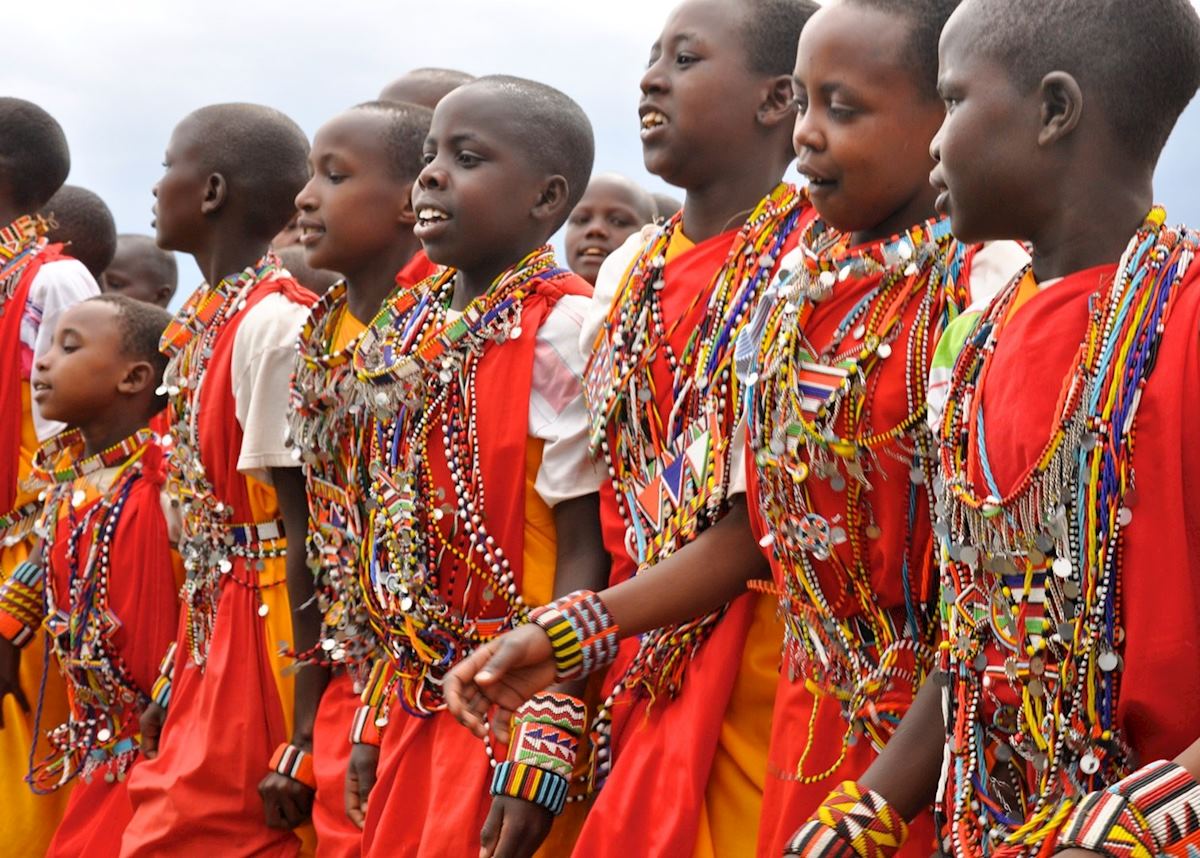 Watch the Maasai children perform a traditional dance, Me to We Kenya