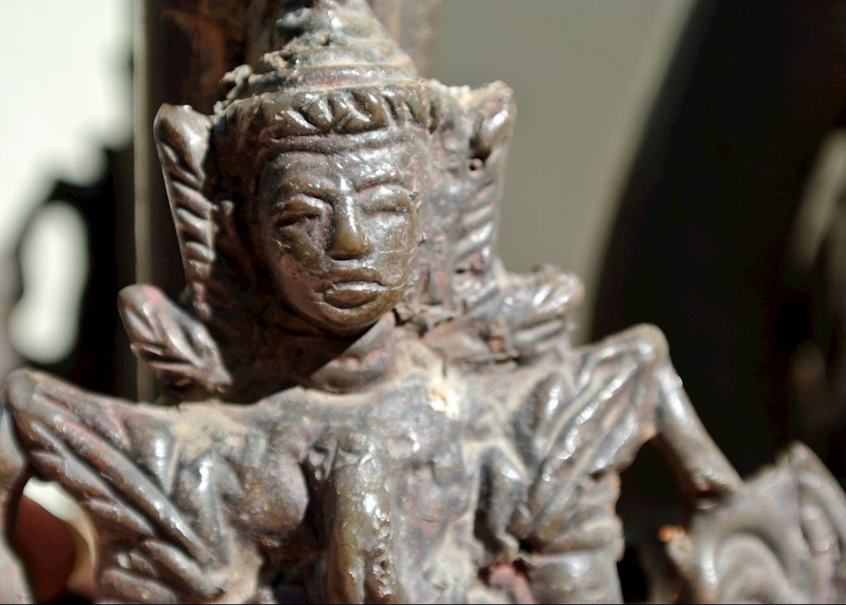 Small figure on Doi Suthep temple, Chiang Mai, Thailand