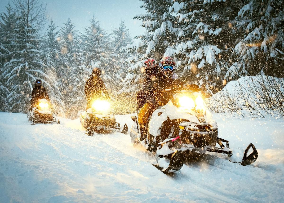 Snowmobiling in Canada